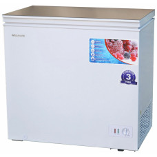 Ларь морозильный WILLMARK CF-310G белый, стекл. крышка