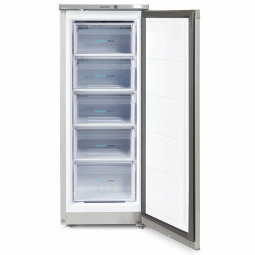 Морозильная камера БИРЮСА M414 металлик