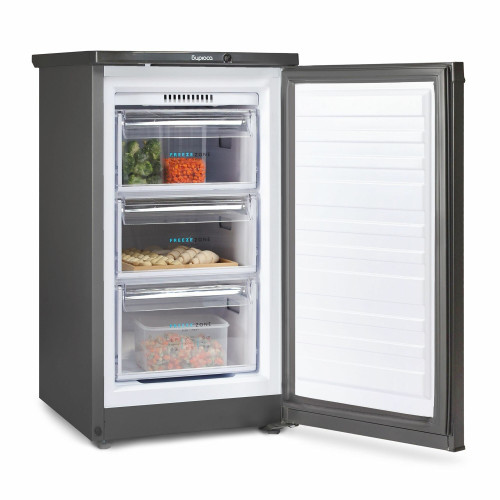 Морозильная камера БИРЮСА W412 графит