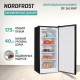 Морозильная камера NORDFROST DF 263 BAP черный