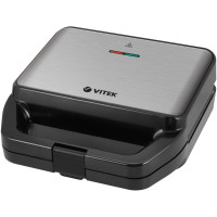 Вафельница Vitek VT-2626 черный/серебристый
