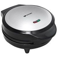 Вафельница Kitfort KT-1619 серебристый/черный