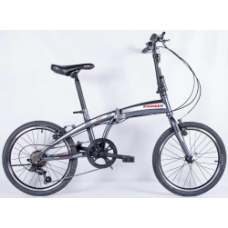 Велосипед Pioneer Figaro13 gray/white/red