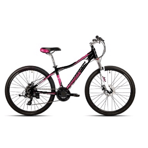 Велосипед Pioneer Juliet 15,5 black/white/pink