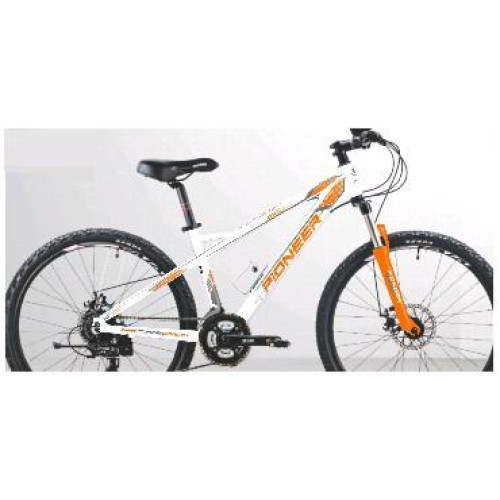 Велосипед Pioneer Mirage 17 white/orange/grey