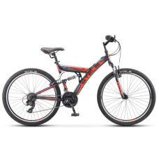 Велосипед STELS Focus V 18-sp черный/красный V030