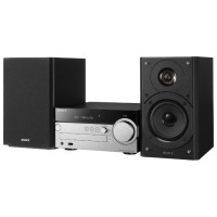 Микросистема Sony CMT-SX7 черный/серебристый