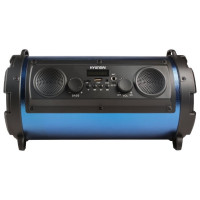 Минисистема Hyundai H-MC200 черный/синий