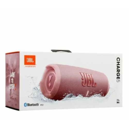 Портативная акустика JBL Charge 5 розовый