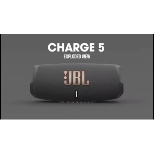 Портативная акустика JBL Charge 5 черный (JBLCHARGE5BLK)