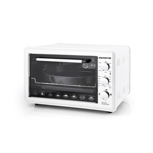 Мини печь REMENIS REM-5007 (52л) красный