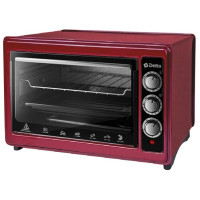 Мини печь DELTA D-0124 бордовая