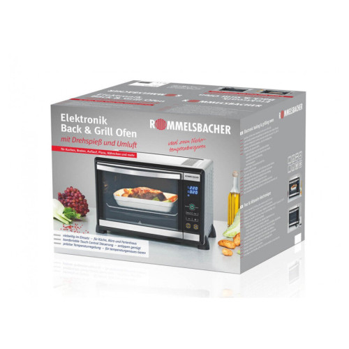 Мини-печь Rommelsbacher BGE 1580/E