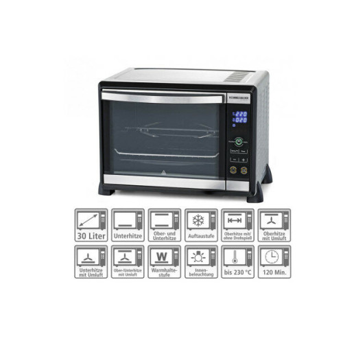 Мини-печь Rommelsbacher BGE 1580/E