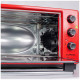 Мини-печь LUXELL MO-46CRD красный