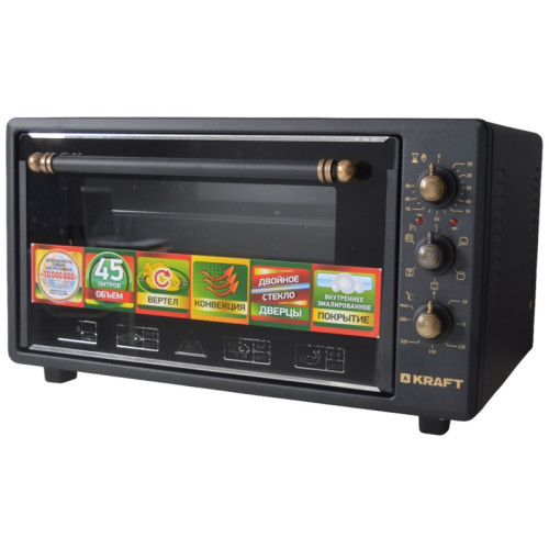 Мини печь Kraft KF-MO 4504 RK2GBL