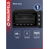 Мини-печь Maunfeld СEMOA.456.B черный