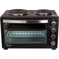 Мини-печь Великие реки Днепр-1 черный