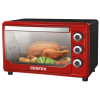 Мини печь CENTEK CT-1537-30 красная 30л