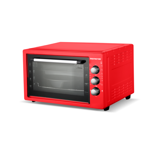 Мини печь REMENIS REM-5004 (42л) красный