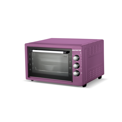 Мини печь REMENIS REM-5004 (42л) фиолетовый