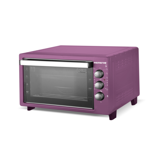 Мини печь REMENIS REM-5005 (48л) фиолетовый