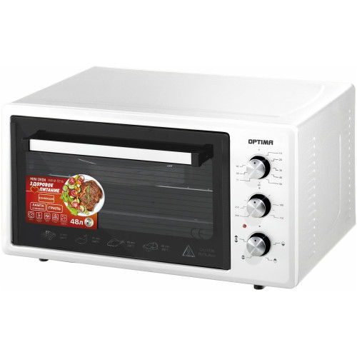 Мини-печь OPTIMA OFС-48W белый