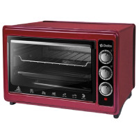 Мини печь DELTA D-0123 бордовая