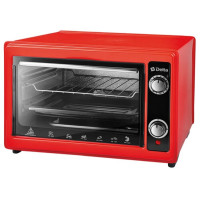 Мини печь DELTA D-0122 красная