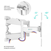 Кронштейн ONKRON M15 WHITE