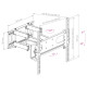 Кронштейн для телевизора Arm Media PT-16 NEW черный