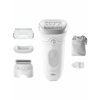 Эпилятор BRAUN SE7-041 белый/серебристый