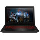 Asus FX504GD-E4994T 15.61920x1080 матовый/Intel Core i5 8300H2.3Ghz/12288Mb/1000+128SSDGb/noDVD/Ext:nVidia GeForce GTX10502048Mb/Cam/BT/WiFi/war 1y/2.3kg/black/W10