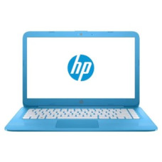 Ноутбук HP Stream 14-ax011ur Celeron N3060/2Gb/SSD32Gb/Intel HD Graphics/14/HD 1366x768/Windows 10 64/blue/WiFi/BT/Cam
