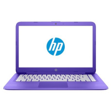 Ноутбук HP Stream 14-ax012ur Celeron N3060/2Gb/SSD32Gb/Intel HD Graphics/14/HD (1366x768)/Windows 10 64/violet/WiFi/BT/Cam