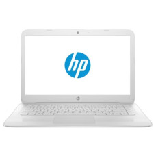 Ноутбук HP Stream 14-ax013ur Celeron N3060/2Gb/SSD32Gb/Intel HD Graphics/14/HD 1366x768/Windows 10 64/white/WiFi/BT/Cam