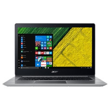 Ультрабук Acer Swift 3 SF314-52-72N9 Core i7 7500U/8Gb/SSD256Gb/Intel HD Graphics 620/14/IPS/FHD 1920x1080/Windows 10/silver/WiFi/BT/Cam/3315mAh