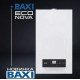 Настенный газовый котел BAXI ECO Nova 24 F (2 тепл-ка. турбо без трубы)