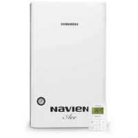 Настенный газовый котел Navien ACE-13AN (дымоход, 2 тепл-ка медь и нерж, выносной пульт)