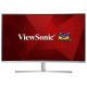 Монитор Viewsonic VX3216-SCMH-W-2 Серебристый