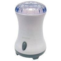 Кофемолка Vigor HX-3440, мощность 160 Вт, рабочая ёмкость на 85 грамм кофейных зерен, нож из нержавеющей стали, пластиковый корпус