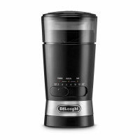 Кофемолка DELONGHI KG 210 черный/серебро