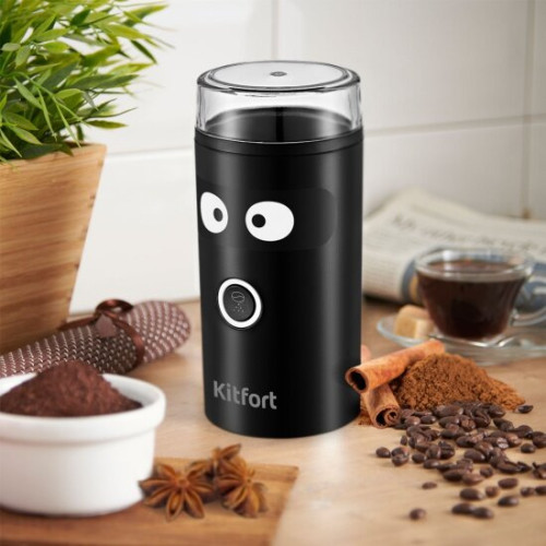 Кофемолка Kitfort КТ-798 черный