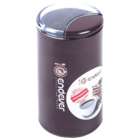 Кофемолка Endever Costa-1055, 250 Вт, 15000 об/мин, вес продукта для помола 100 гр, ABS-пластик, защита от перегрева двигателя