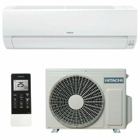 Сплит-система Hitachi RAK-25REF/RAC-25WEF белый