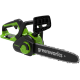 Пила цепная аккумуляторная GreenWorks G40CS30IIK2