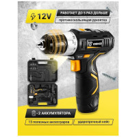 Шуруповерт Deko GCD12DU3 SET 4