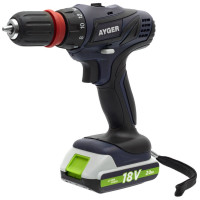 Шуруповерт AYGER AP18DFR аккумуляторный 