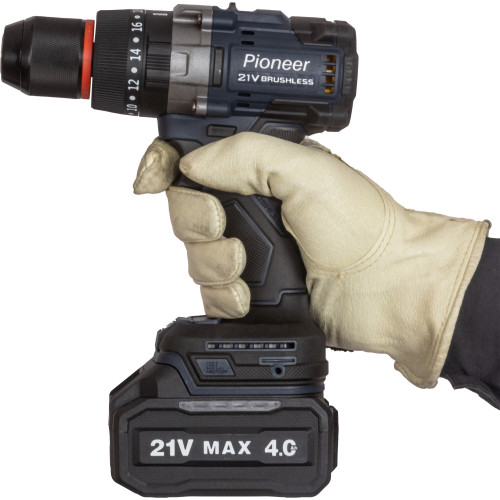 Дрель-шуруповерт аккумуляторная Pioneer CID-E2002BL-01
