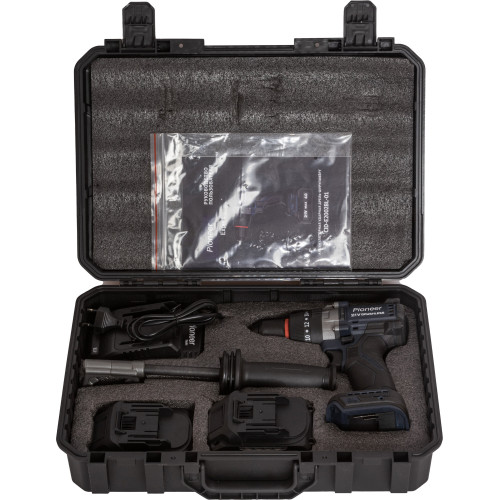 Дрель-шуруповерт аккумуляторная Pioneer CID-E2002BL-01